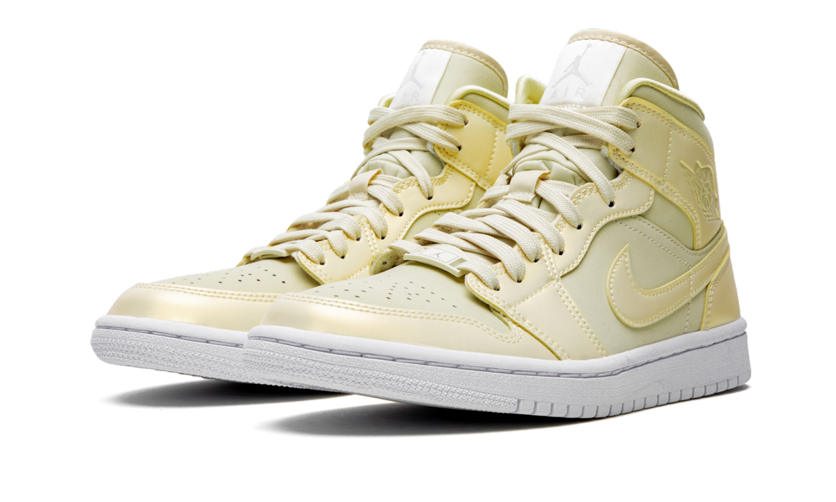 AIR JORDAN 1 MID SE WMNS "Lemon Yellow"