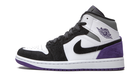 Air Jordan 1 Mid SE "Court Purple Suede" 852542 105