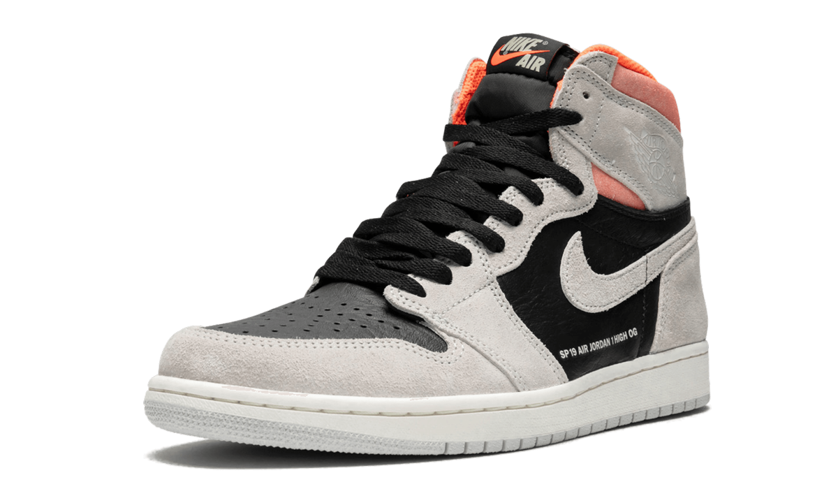 Air Jordan 1 Retro High OG "Neutral Grey/Hyper Crimson" 555088 018