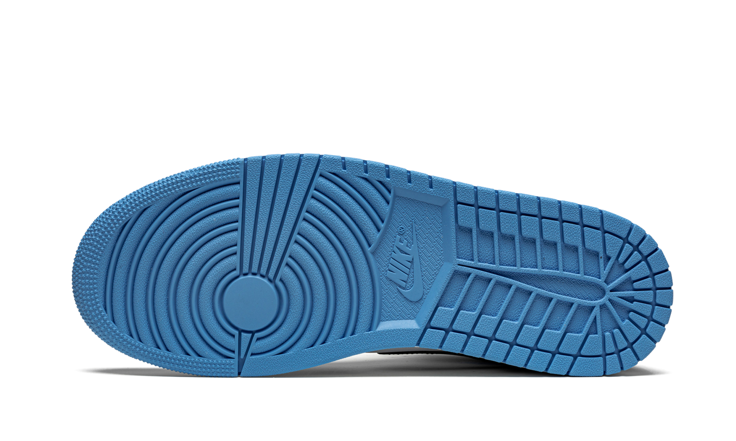 AIR JORDAN 1 MID WMNS "Black / White / University Blue" BQ6472 102