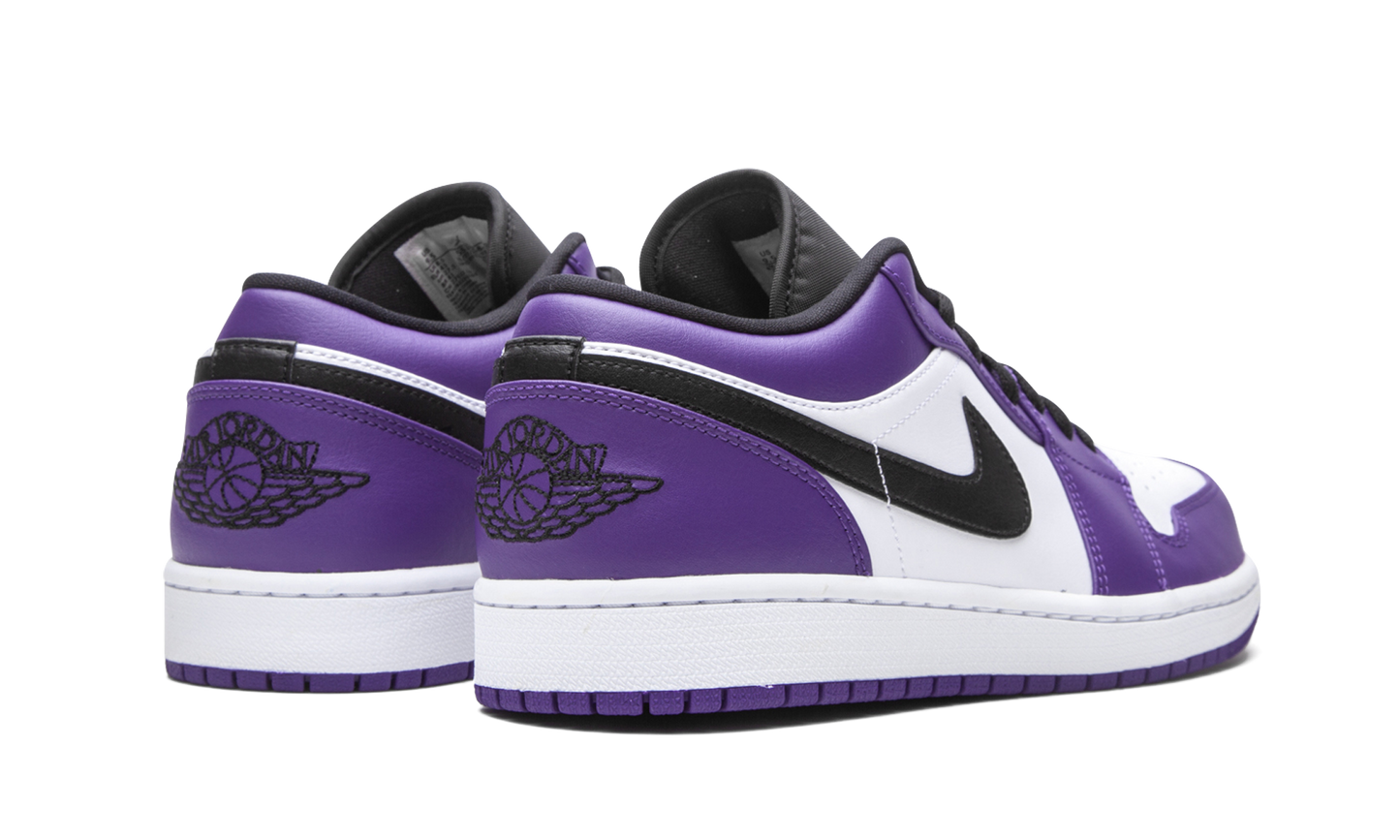 Air Jordan 1 Low "Court Purple" 553558 500