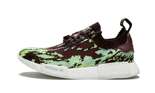 NMD R1 PK "Sneakersnstuff Datamosh 2.0 - Maroon"