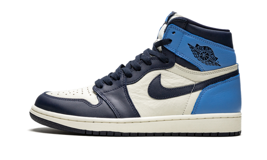 Air Jordan 1 Retro High OG "Obsidian/University Blue" 555088 140