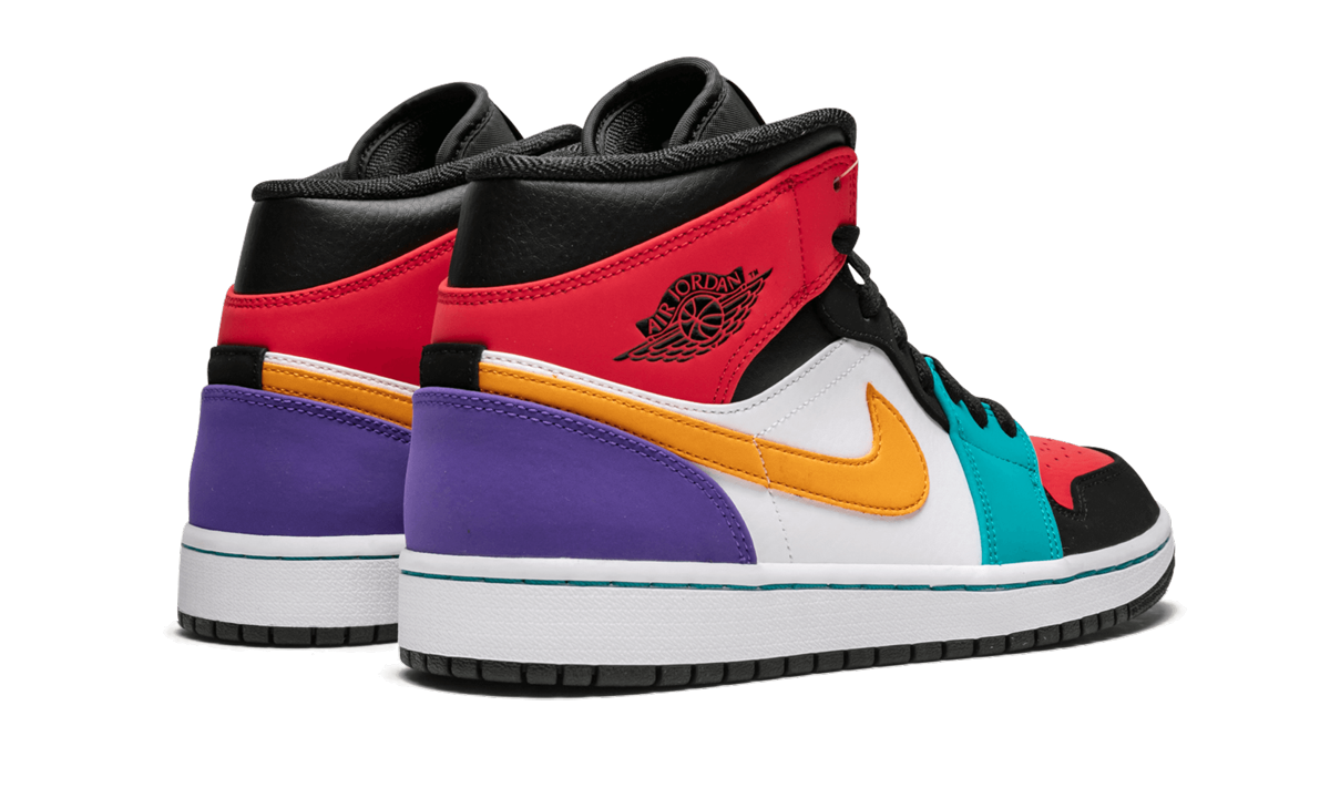 Air Jordan 1 Mid "Multicolor" 554724 125