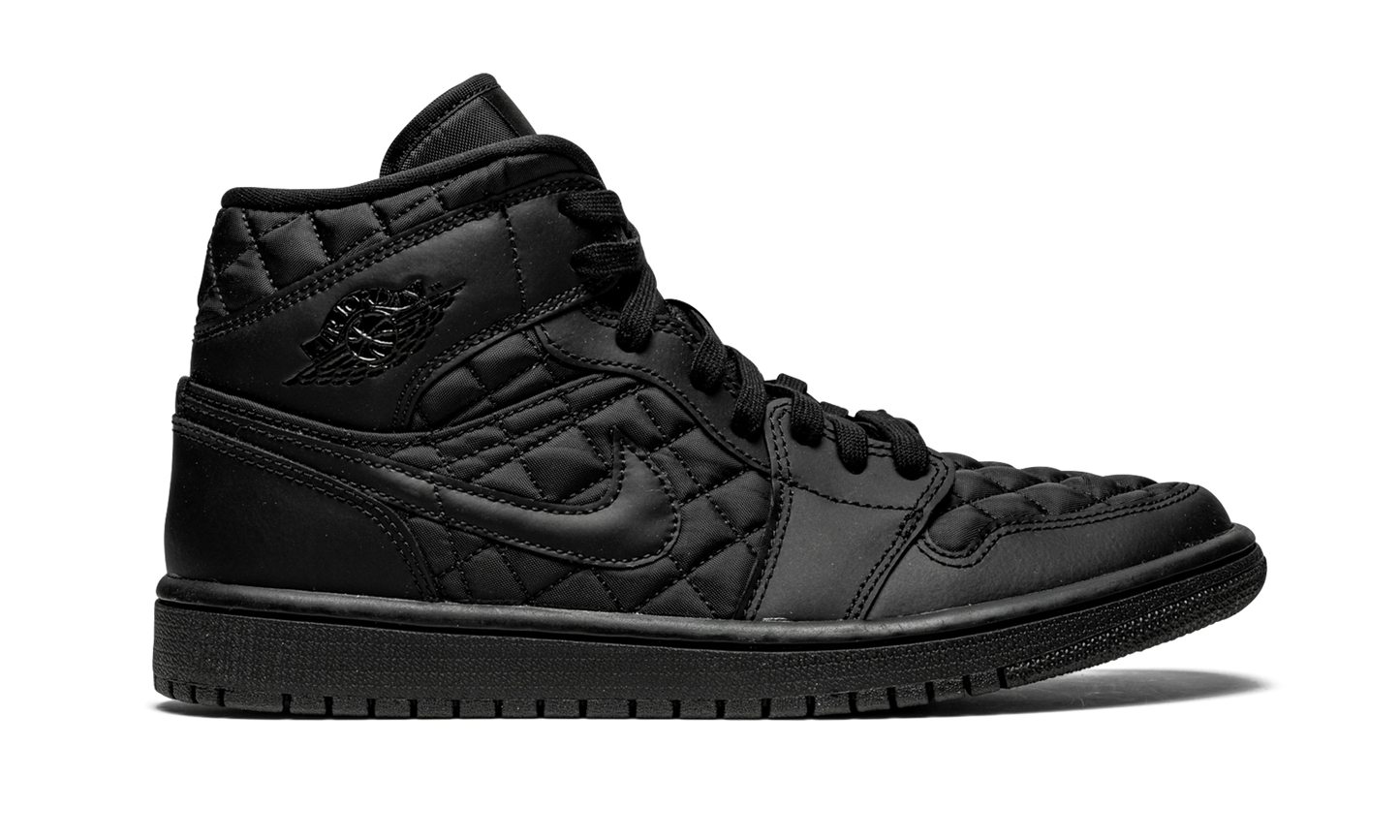 AIR JORDAN 1 MID QUILTED WMNS "Black" DB6078 001