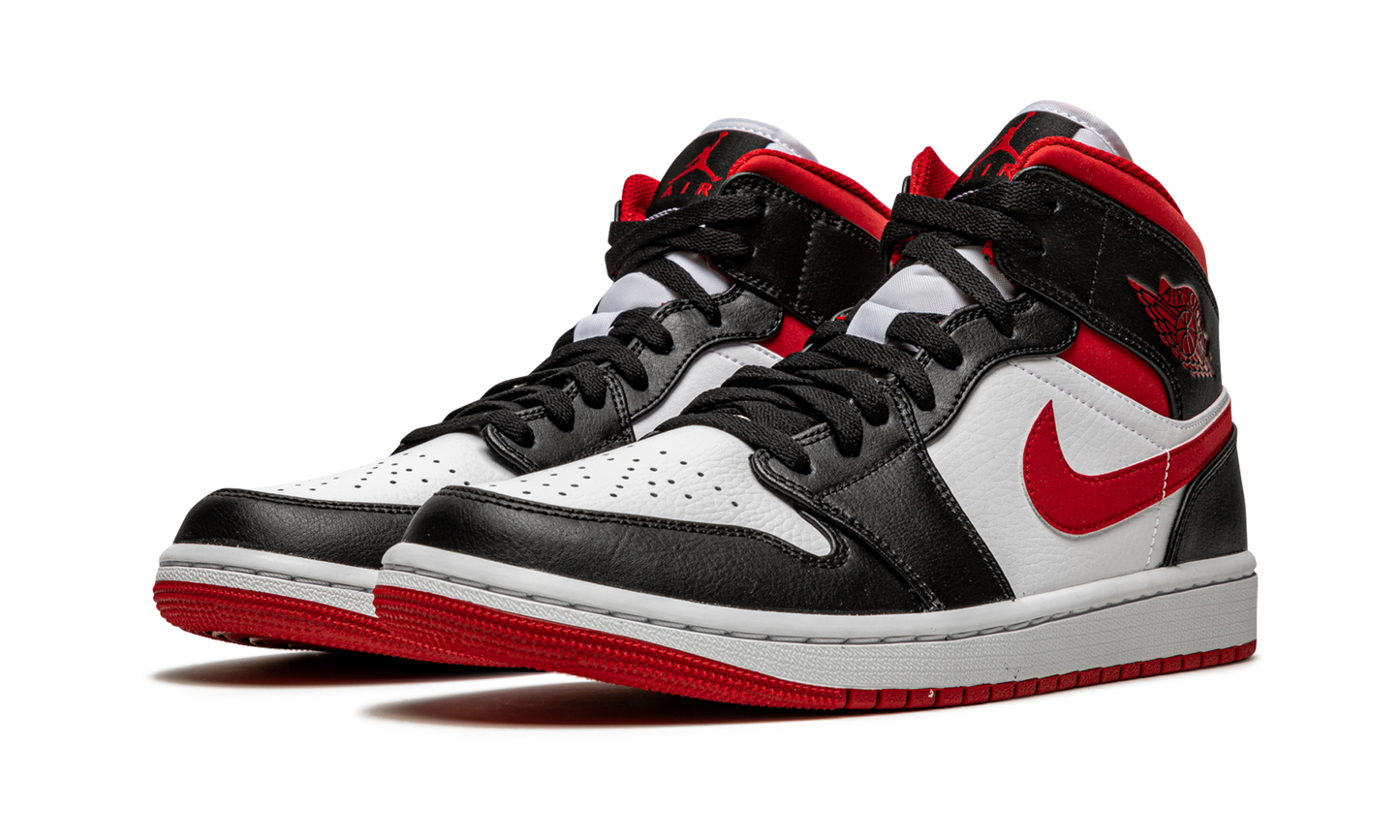 Air Jordan 1 Mid "Metallic Red" 554724 122
