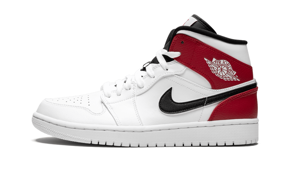 Air Jordan 1 Mid "White Chicago" 554724 116