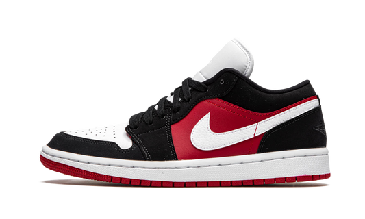 AIR JORDAN 1 LO WMNS "Black / White / Gym Red"