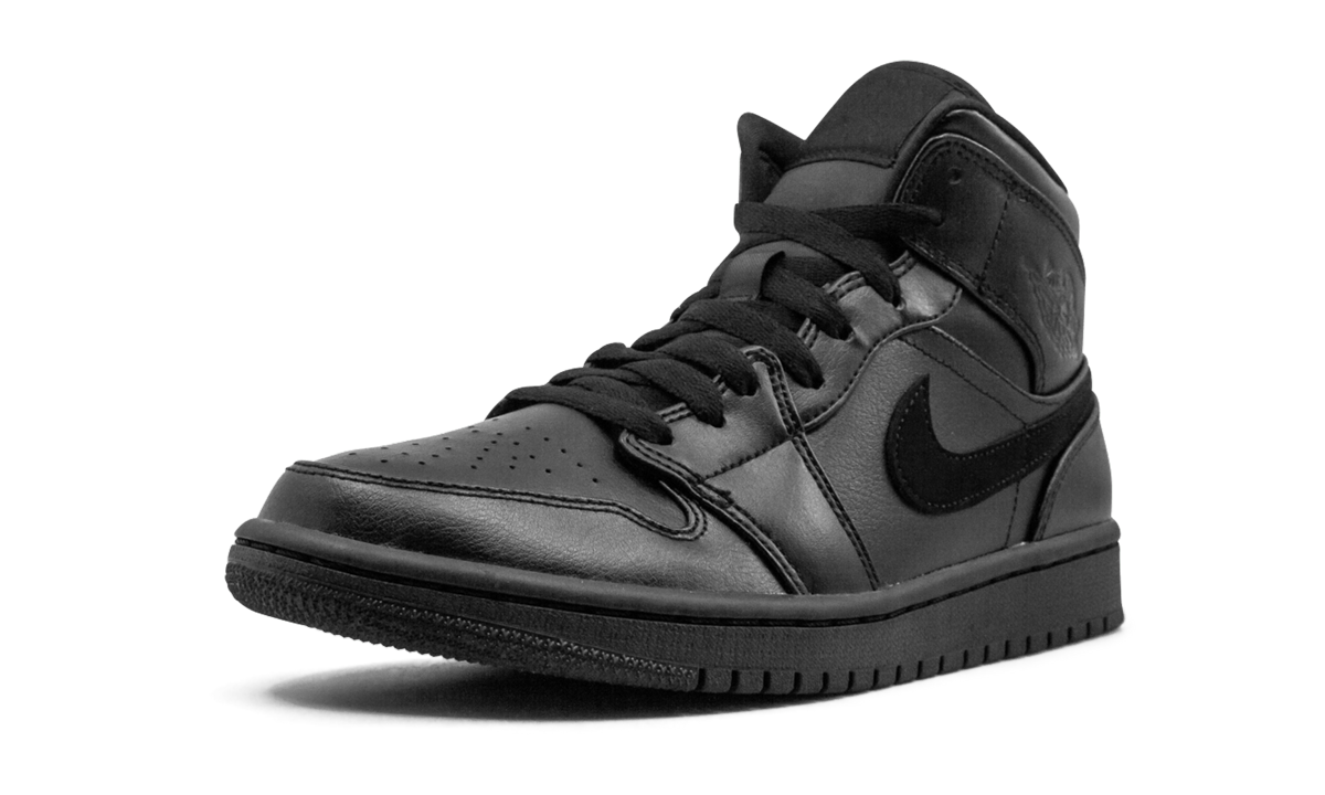 Air Jordan 1 Mid "Triple black" 554724 090