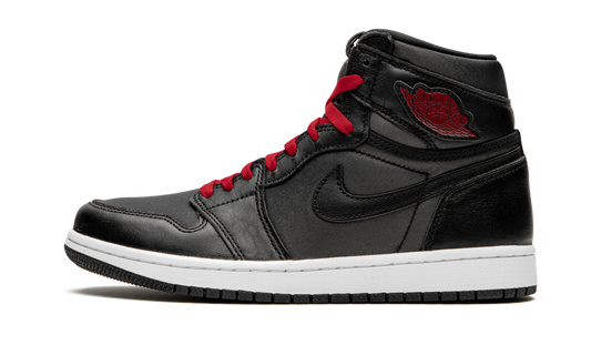 Air Jordan 1 Retro High OG "Black Satin/Gym Red" 555088 060