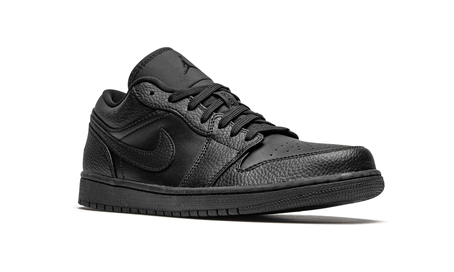 Air Jordan 1 Low "Triple Black" 553558 091