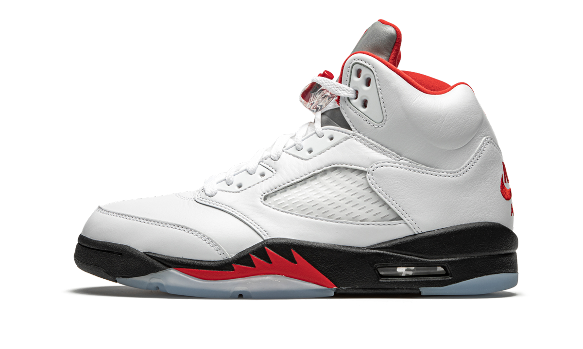 Air Jordan 5 Retro "Fire Red Silver Tongue 2020" DA1911 102
