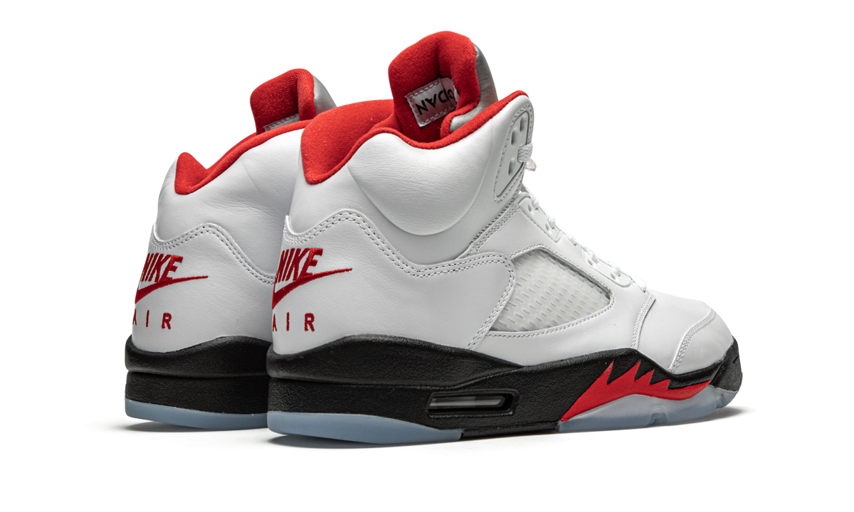 Air Jordan 5 Retro "Fire Red Silver Tongue 2020" DA1911 102