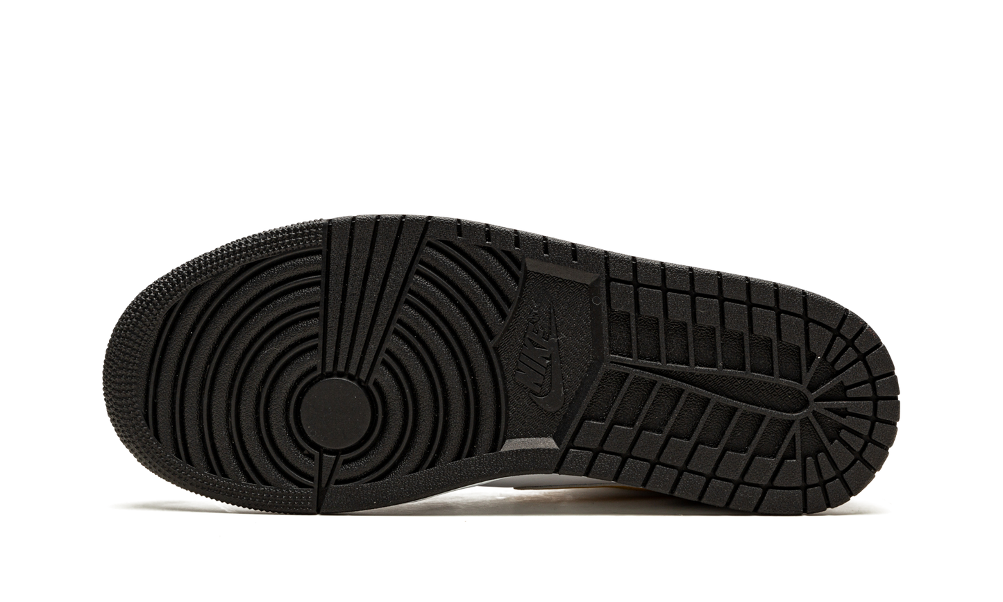 Air Jordan 1 Mid "White / Pollen / Black" 554724 177