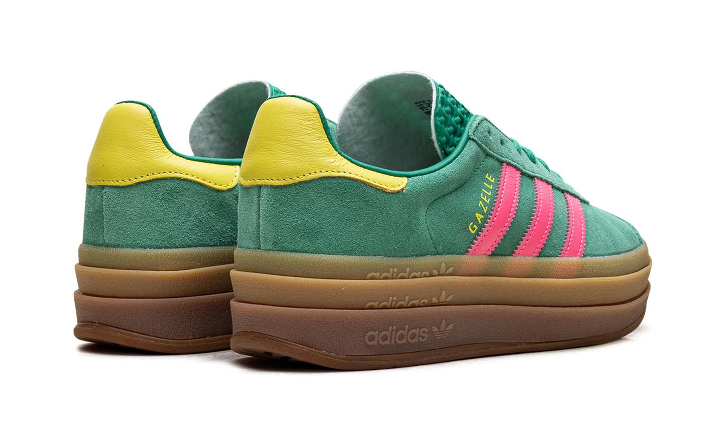 Gazelle Bold WMNS "Court Green Lucid Pink"