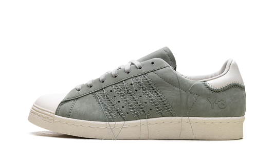Y-3 Superstar "Silver Green Off White Light Brown"