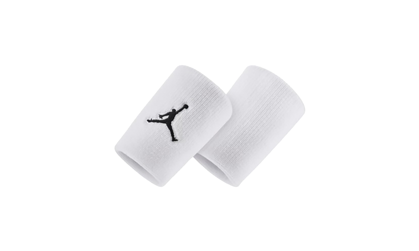 Jumpan Dri-fit Wristbands 2pack Unisex Style : Jkn01 "WHITE/BLACK" JKN01 101