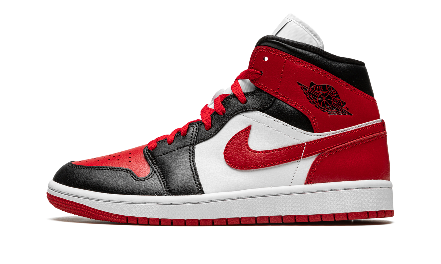 AIR JORDAN 1 MID WMNS "Alternate Bred Toe" BQ6472 079