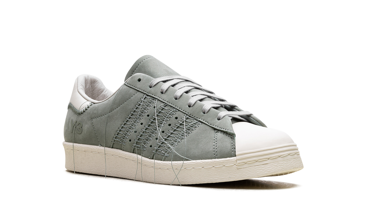 Y-3 Superstar "Silver Green Off White Light Brown"
