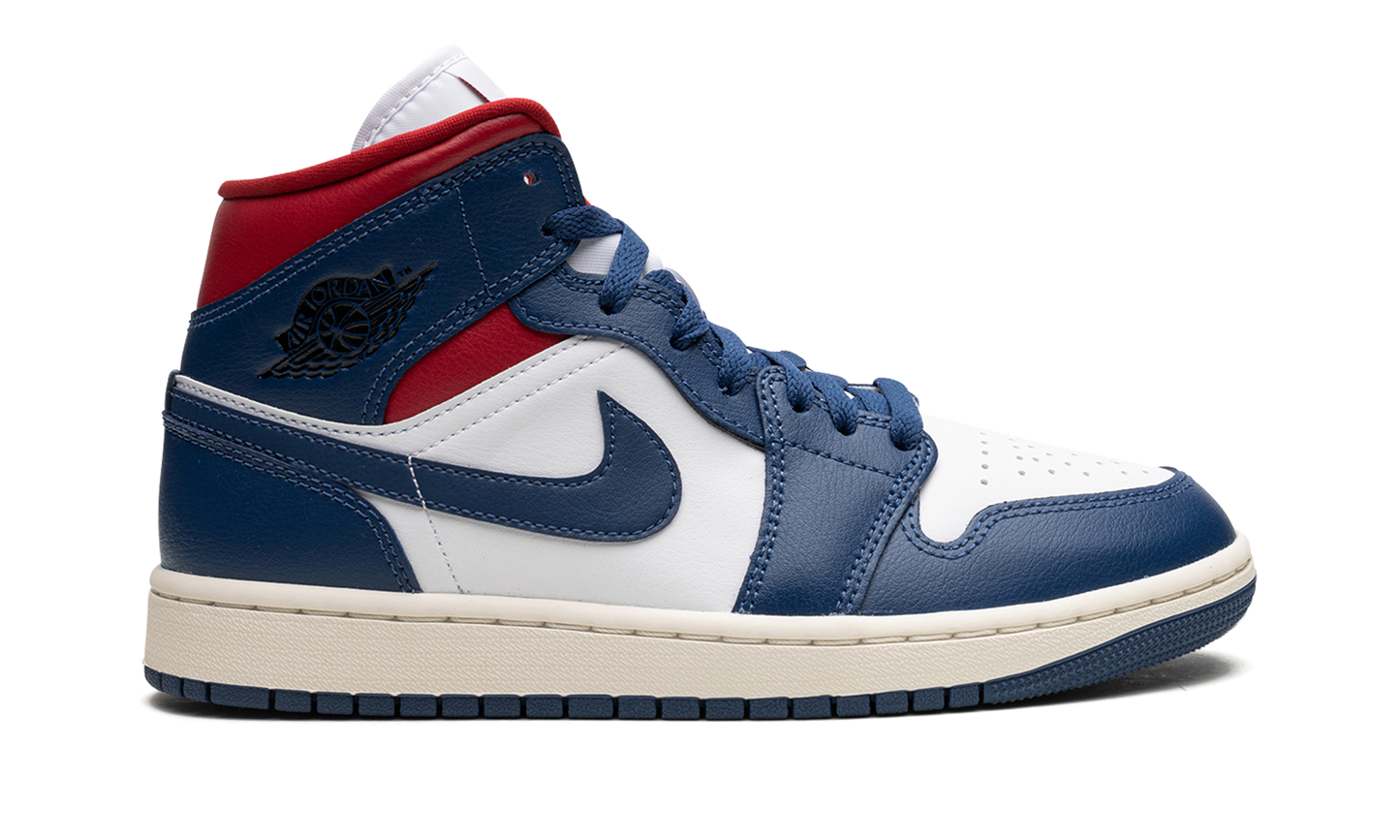 AIR JORDAN 1 MID WMNS "Blue / Red" BQ6472 146