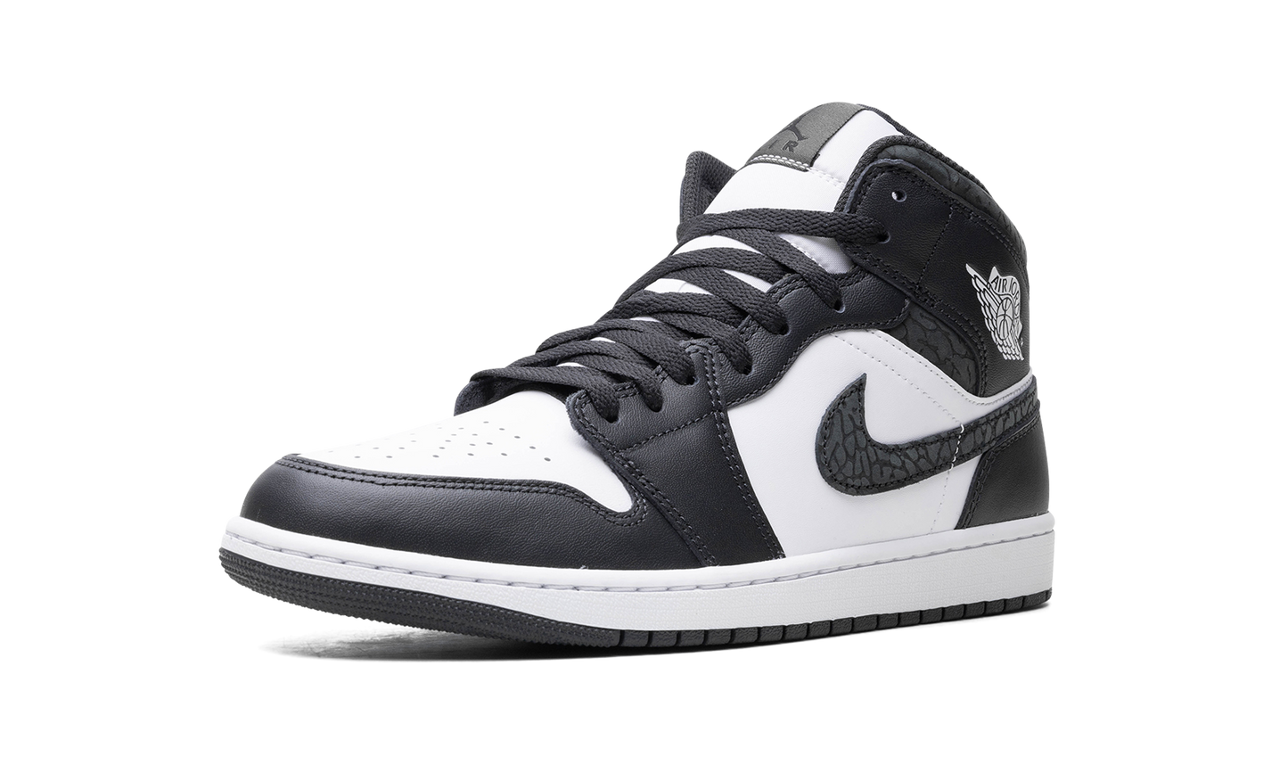 Air Jordan 1 Mid "Panda Elephant" FB9911 001