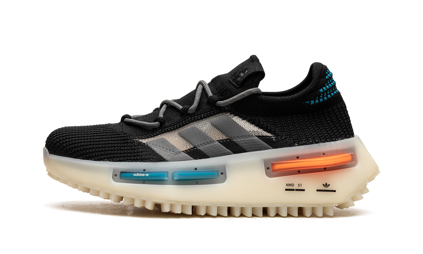 NMD S1 "Core Black / Blue / Orange"