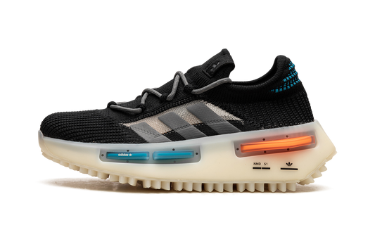 NMD S1 "Core Black / Blue / Orange"