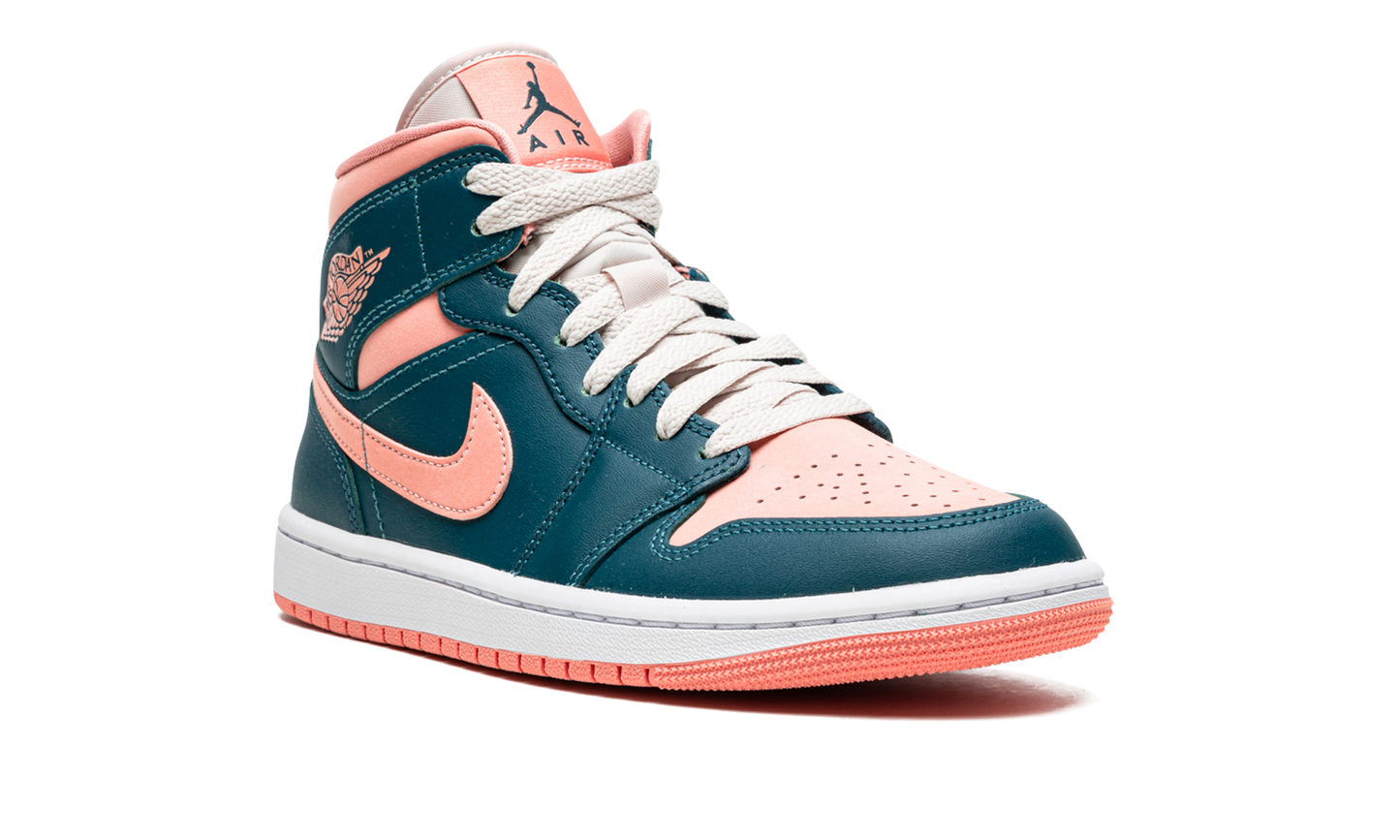 AIR JORDAN 1 MID WMNS "Dark Teal Green" BQ6472 308