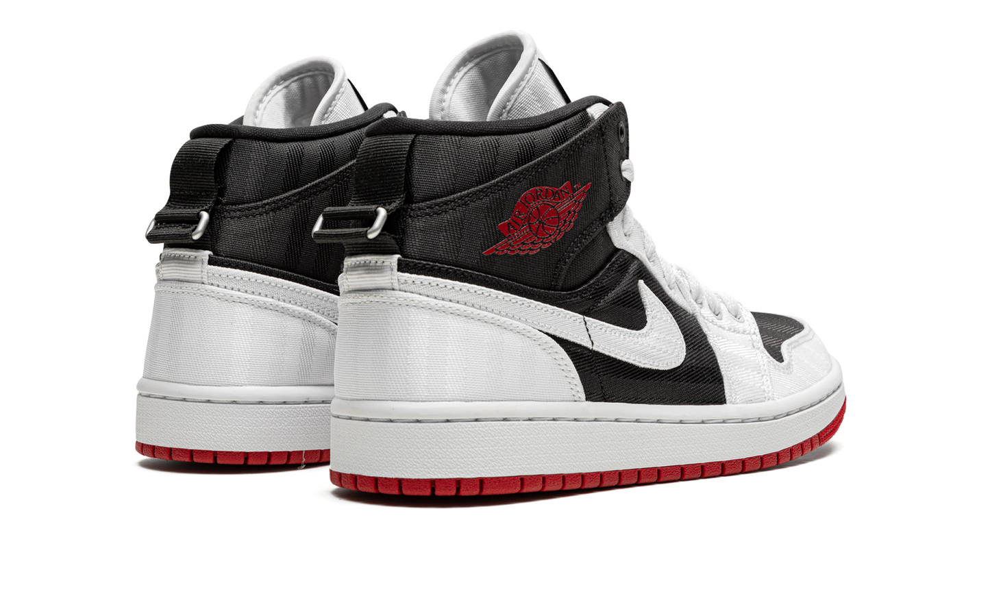 AIR JORDAN 1 MID SE UTL WMNS "White / Black / Gym Red" DD9338 016