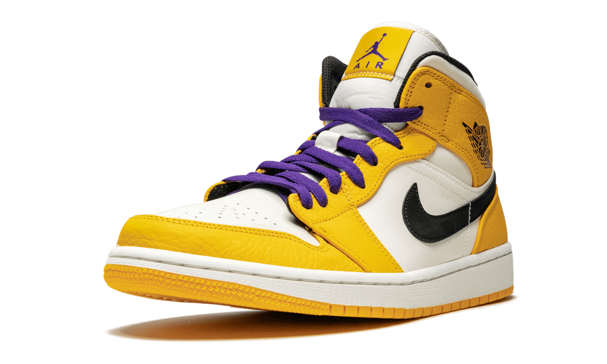 Air Jordan 1 Mid SE "Lakers" 852542 700