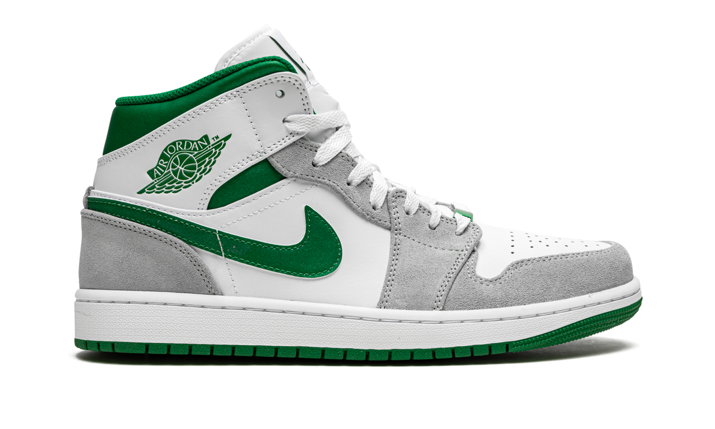Air Jordan 1 Mid SE "Grey / Pine Green / White" DC7294 103