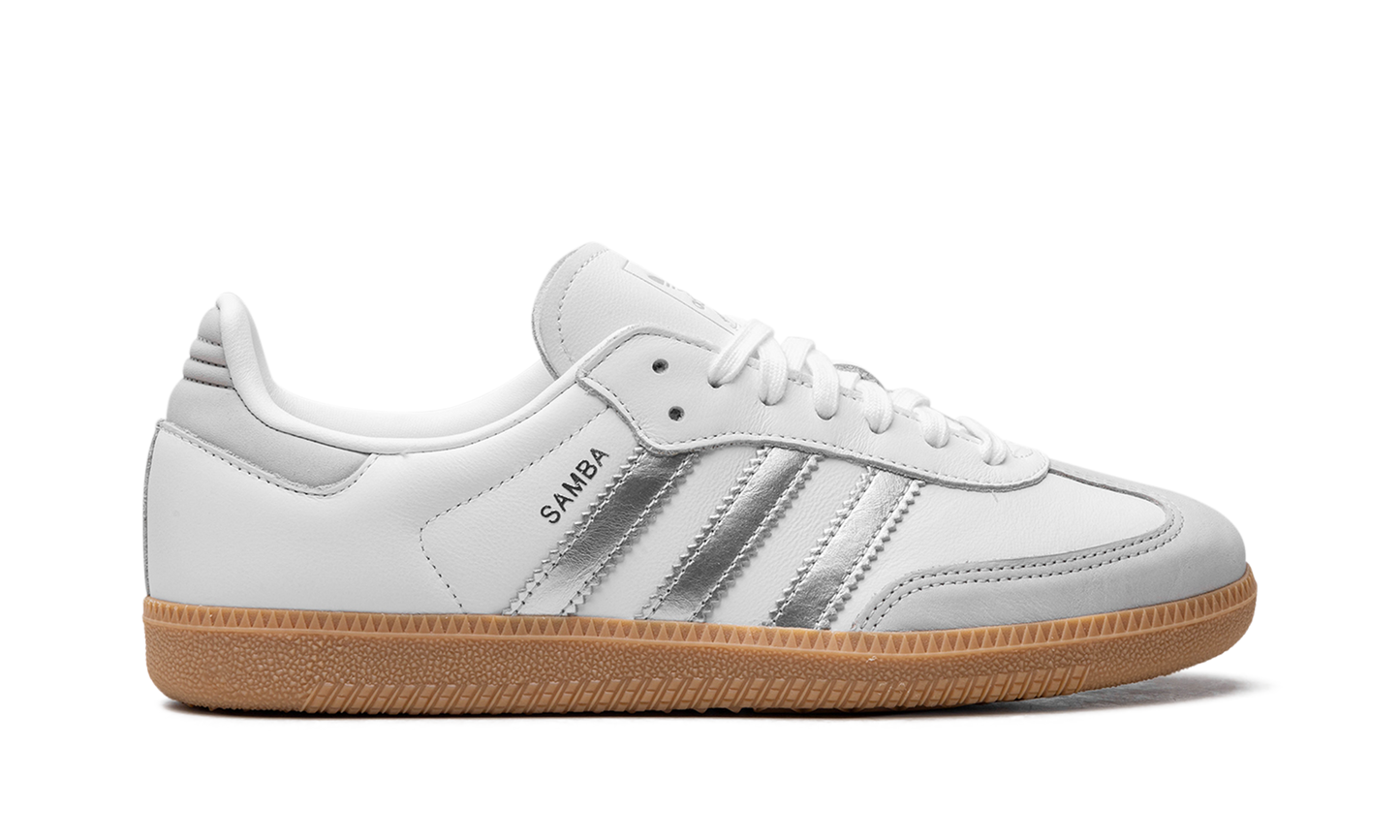 Samba OG WMNS "White Silver Metallic Grey"