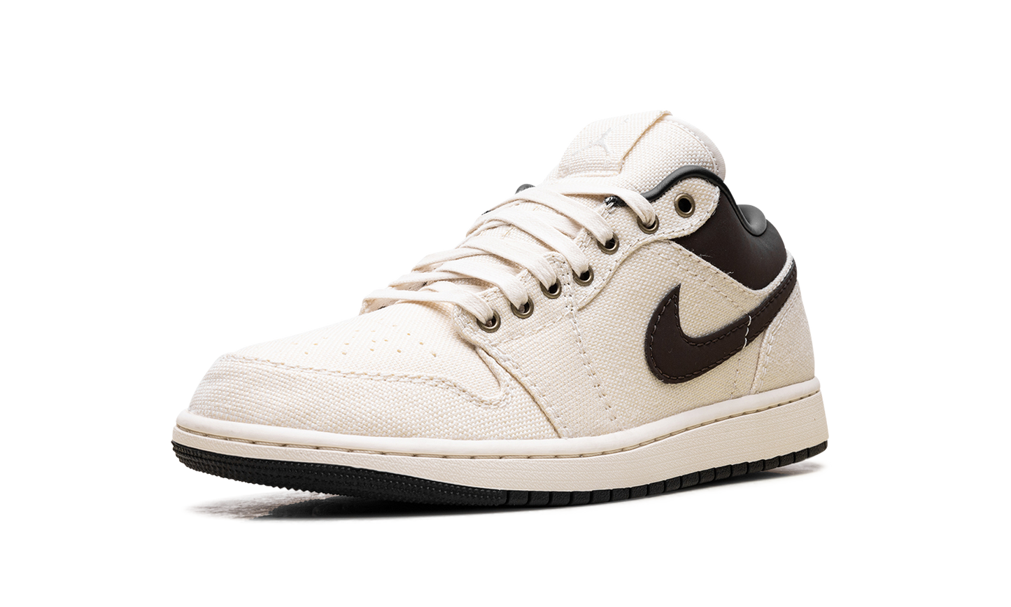 Air Jordan 1 Low Premium "Pale Ivory Baroque Brown" IB8058 110