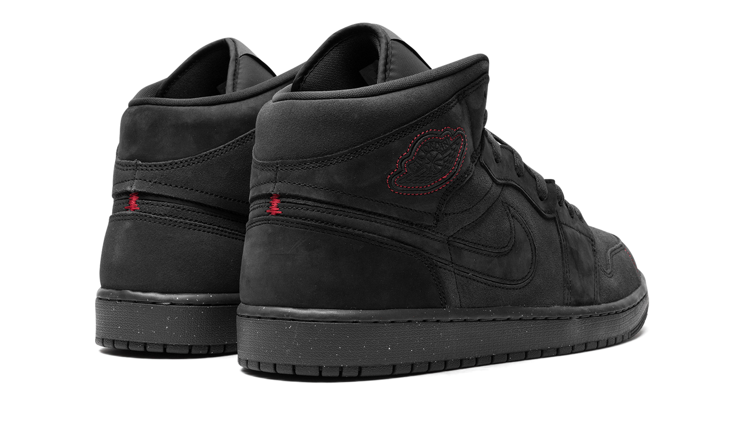 Air Jordan 1 Mid SE Craft "Dark Smoke Red" FD8634 001