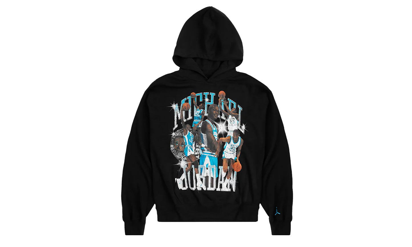 Flight Pullover Hoodie "Black Powder Blue" HV0113 010