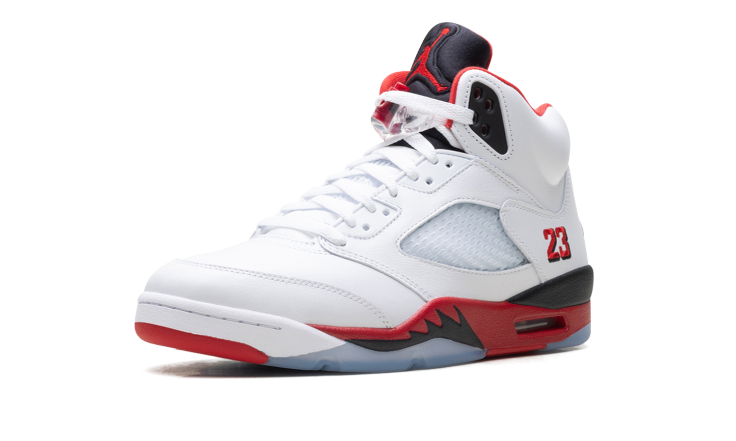 Air Jordan 5 "Fire Red - Black Tongue (2025)" HQ7978 101