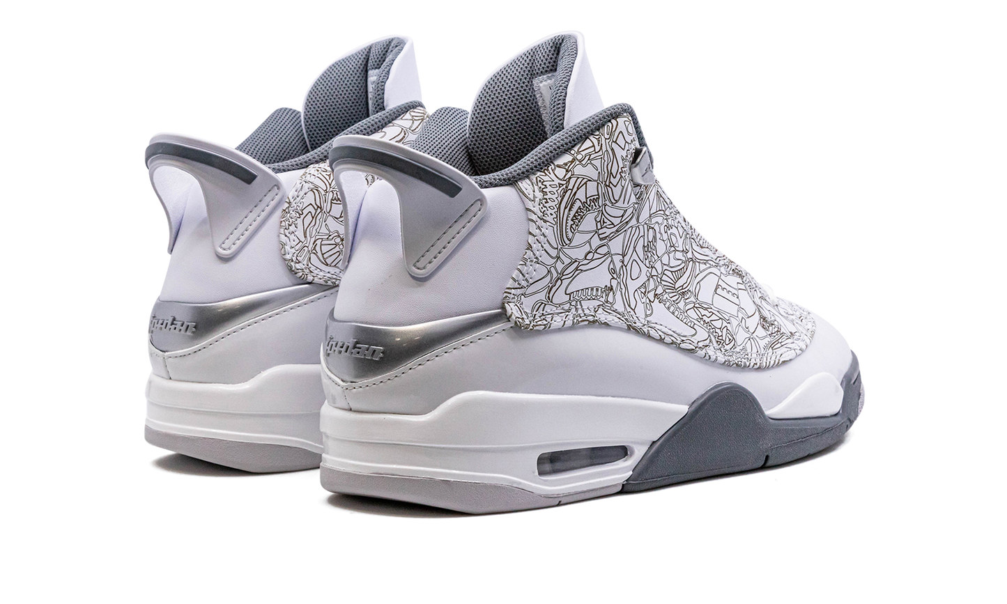 AIR JORDAN DUB ZERO "White / Cool Grey" 311046 107