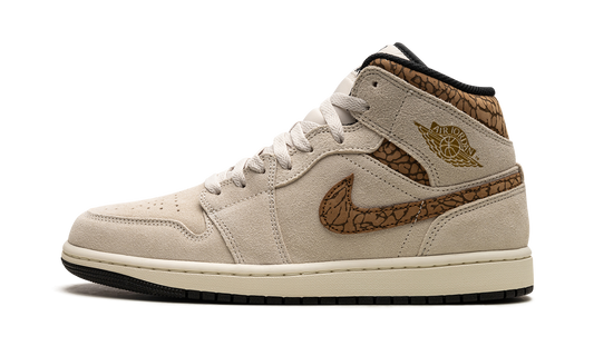 Air Jordan 1 Mid "Brown Elephant" DZ4129 102