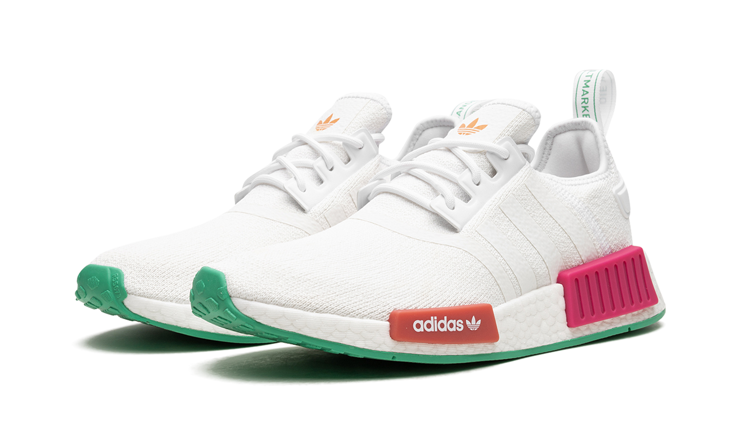 NMD R1 WMNS "White Magenta Green"