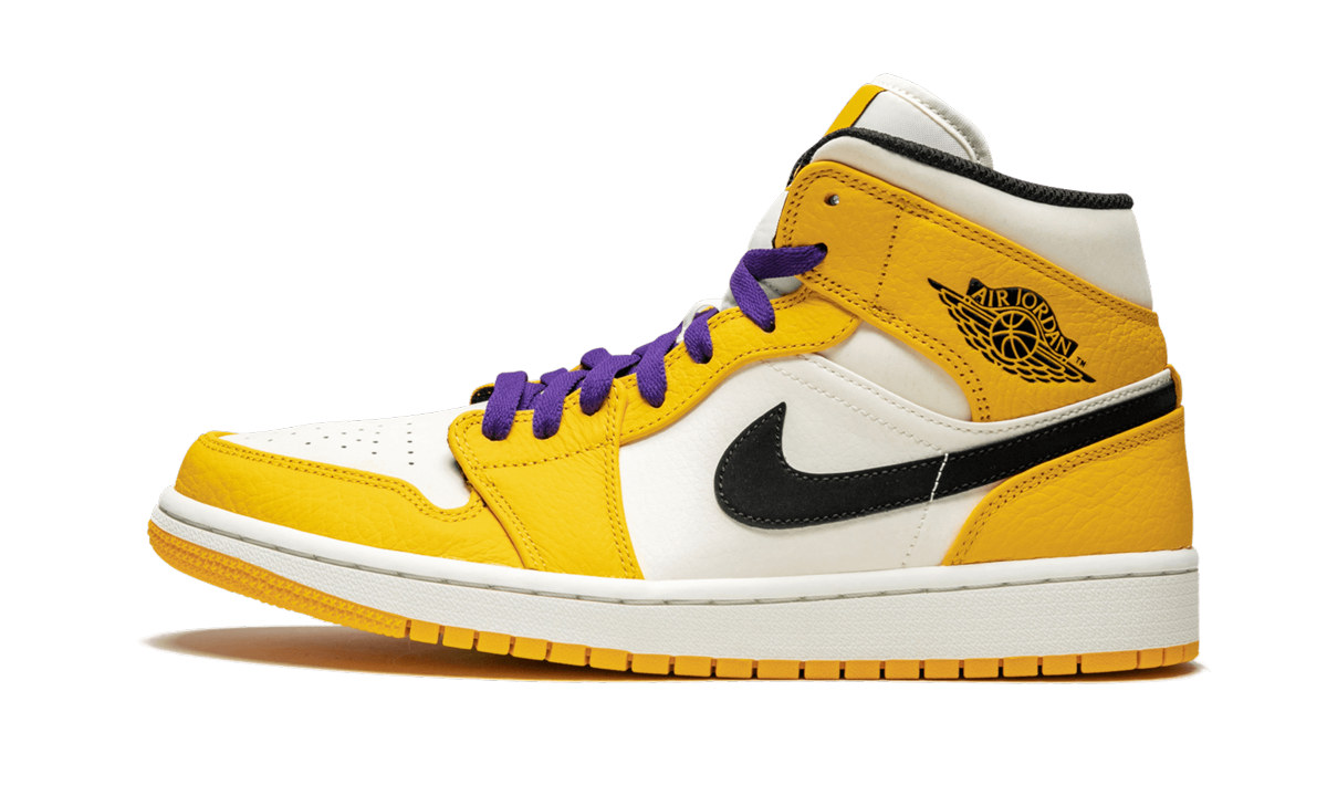 Air Jordan 1 Mid SE "Lakers" 852542 700