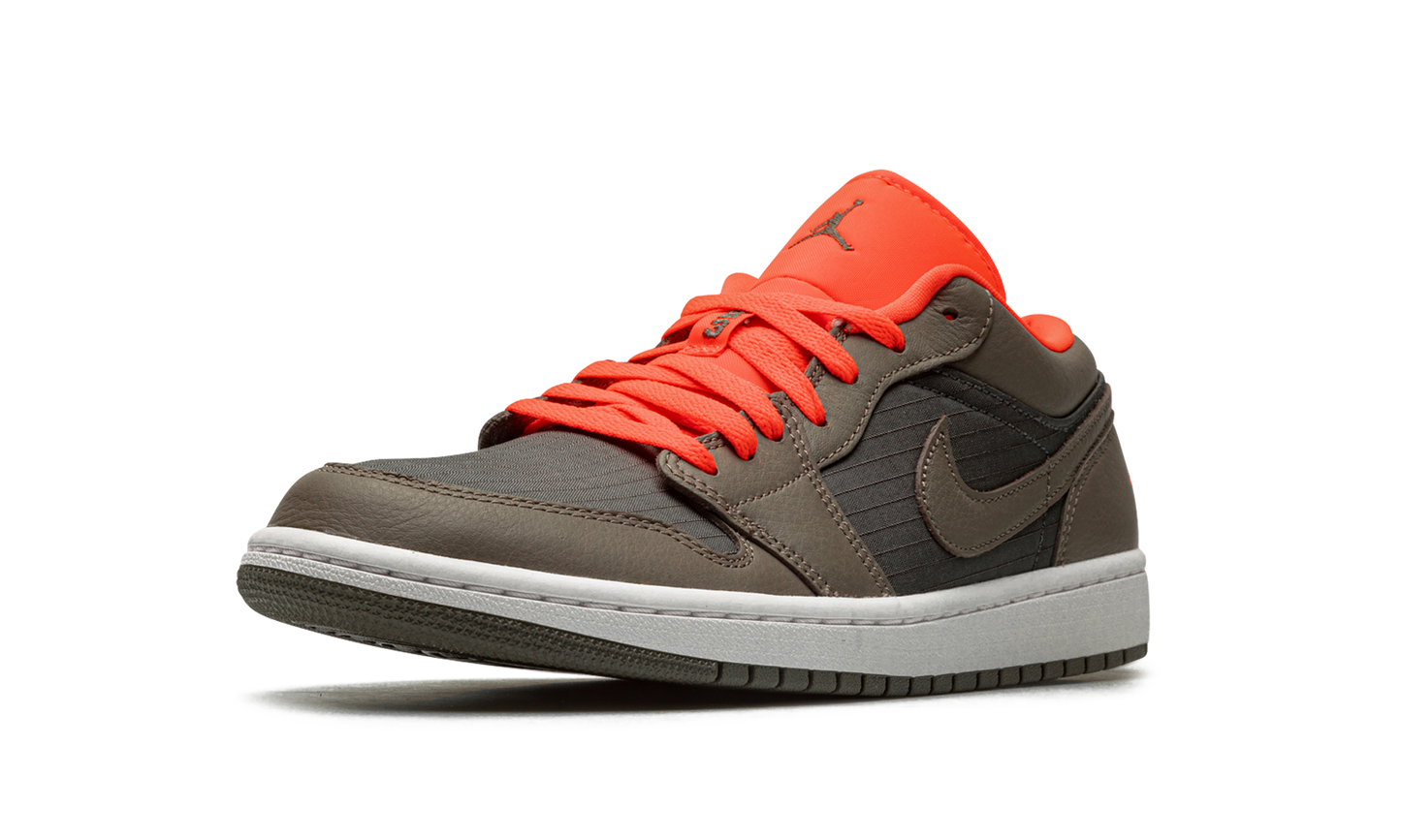 AIR JORDAN 1 LO SE WMNS "Black / Olive/ Bright Crimson" DQ6076 002