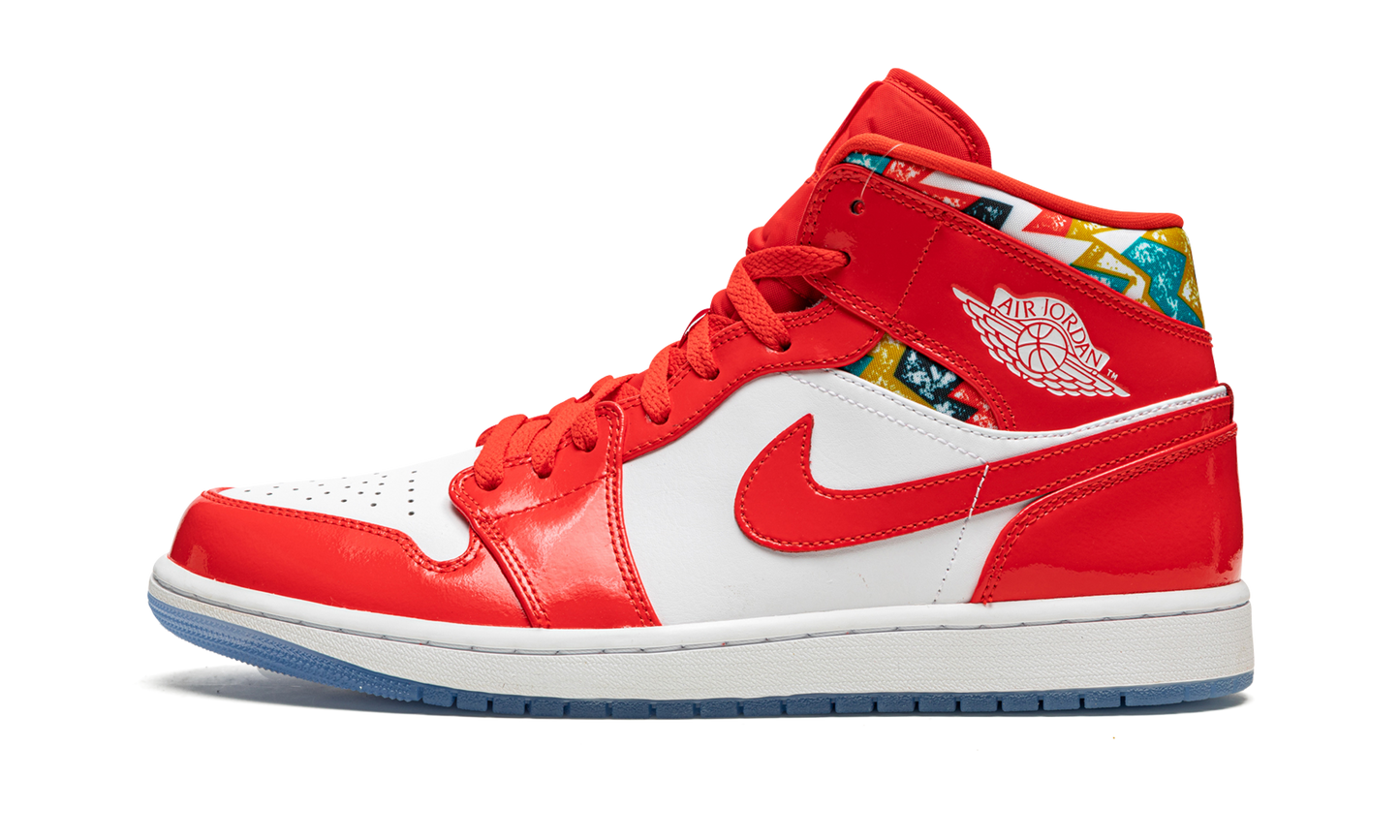 Air Jordan 1 Mid SE "Barcelona Sweater" DC7294 600