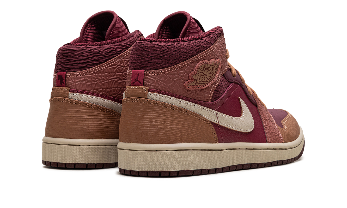 Jordan 1 Mid WMNS "Africa" DV3476 600