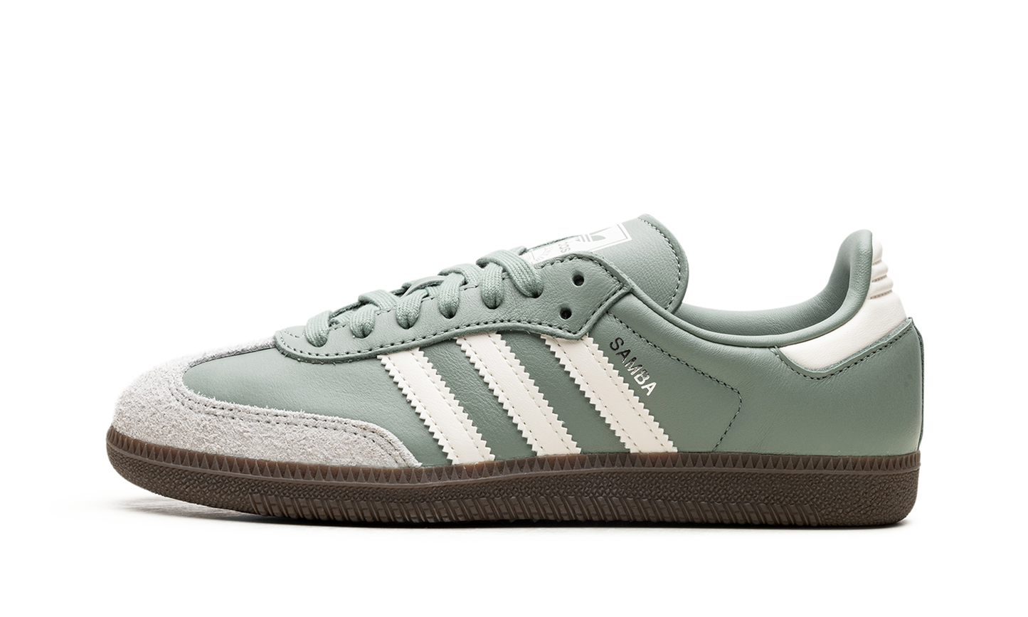 Samba OG "Silver Green Chalk White"