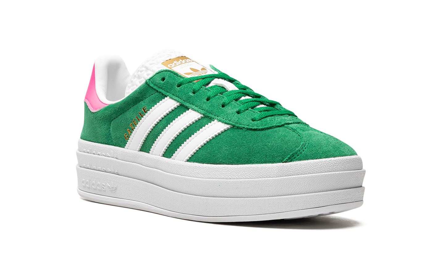 Gazelle Bold WMNS "Green Lucid Pink"
