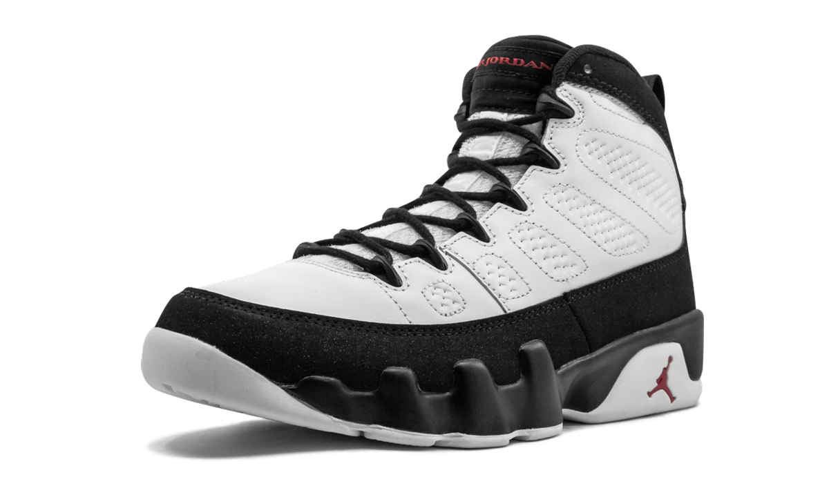 Air Jordan 9 Retro "White Black Red 2016 Release" 302370 112