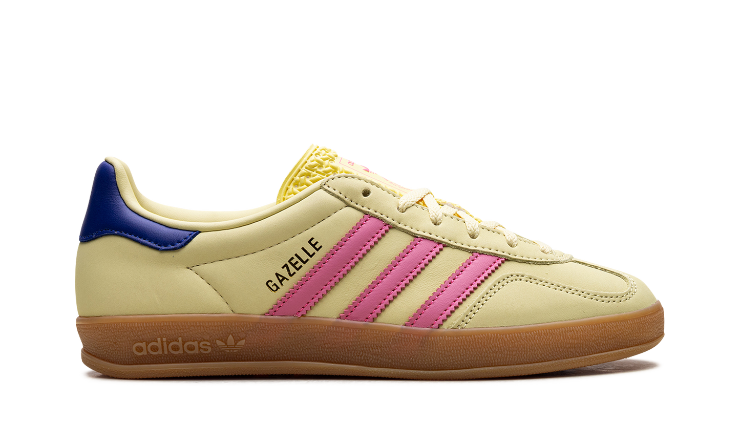 Gazelle Indoor WMNS "Powder Yellow Lucid Pink Royal"