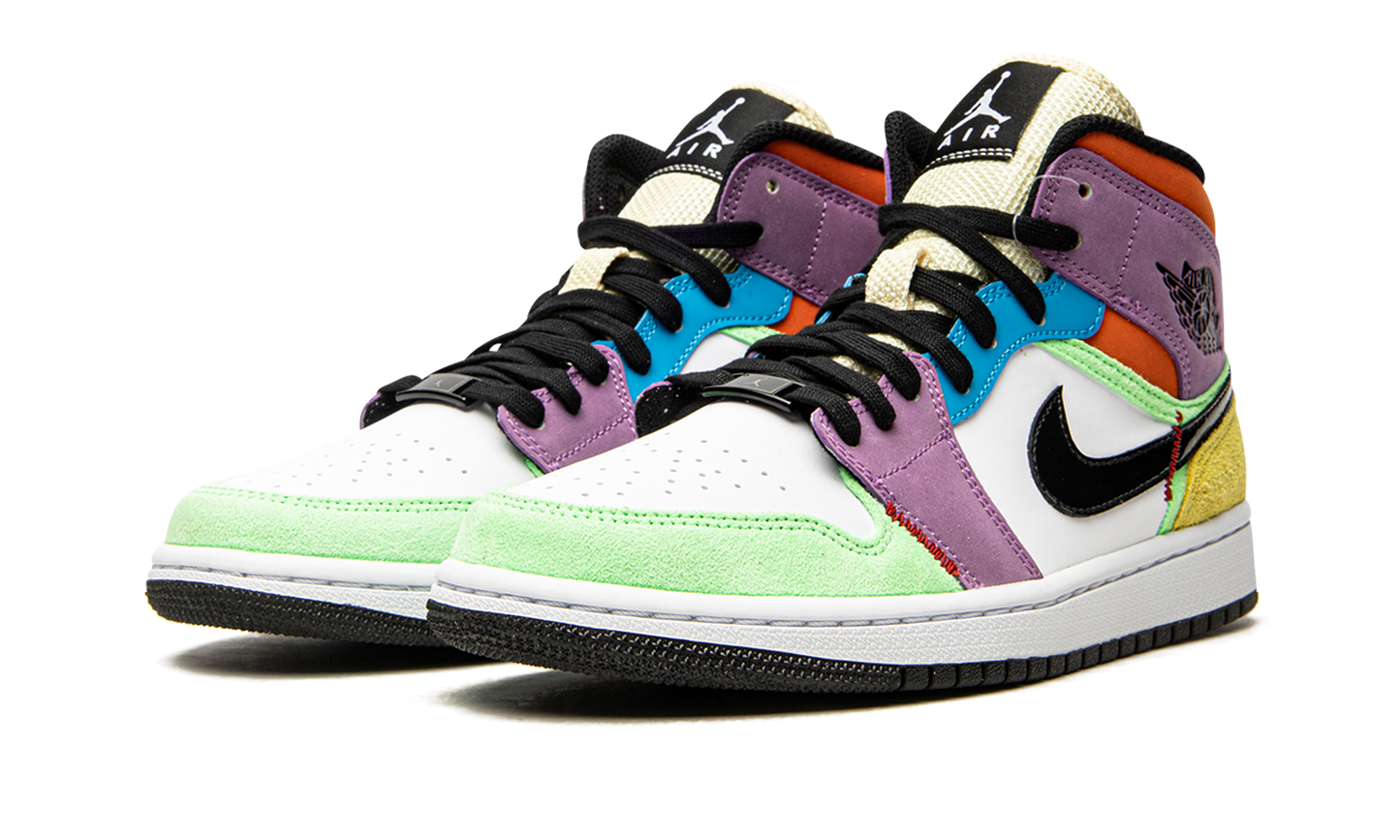 Air Jordan 1 Mid SE WMNS "Lightbulb" CW1140 100