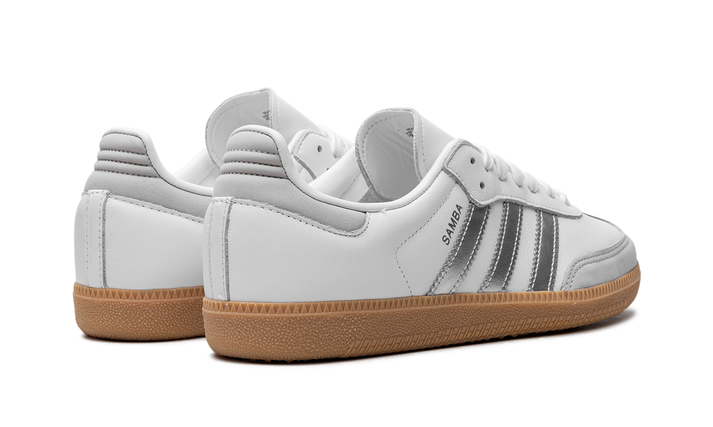 Samba OG WMNS "White Silver Metallic Grey"