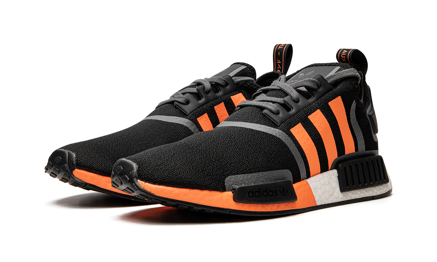 NMD R1 "Black / Screaming Orange"